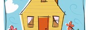 small house cartoon